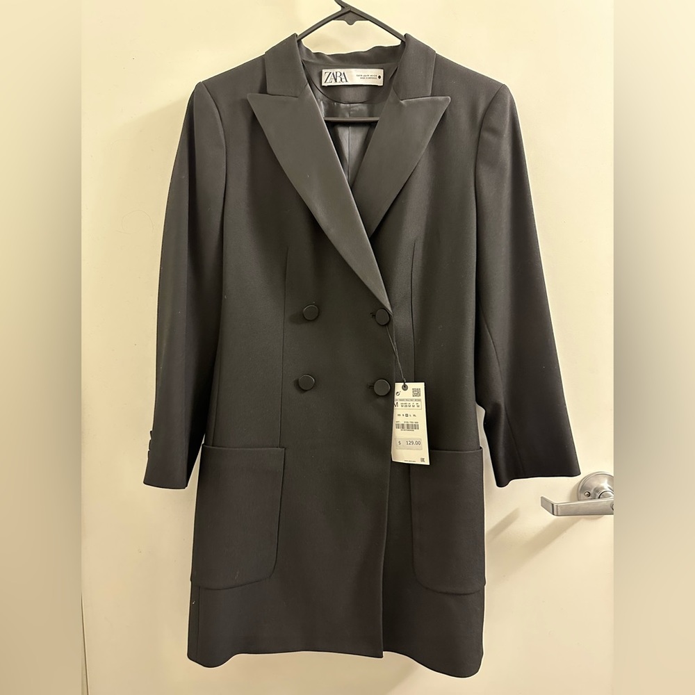 Zara Blazer dress/long blazer jacket